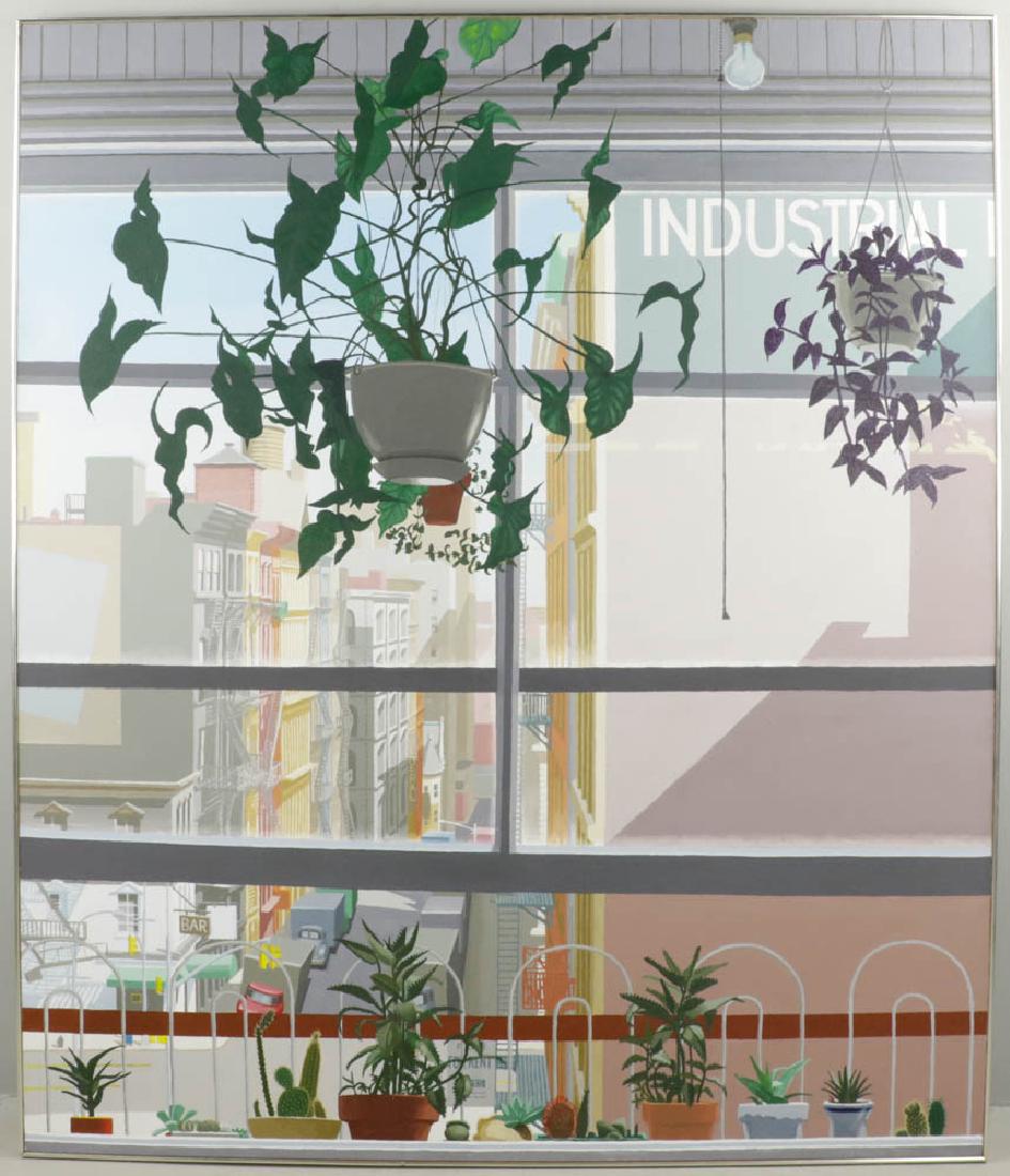 Nancy Hagin, W. Broadway Window, Acrylic (1 of 5)