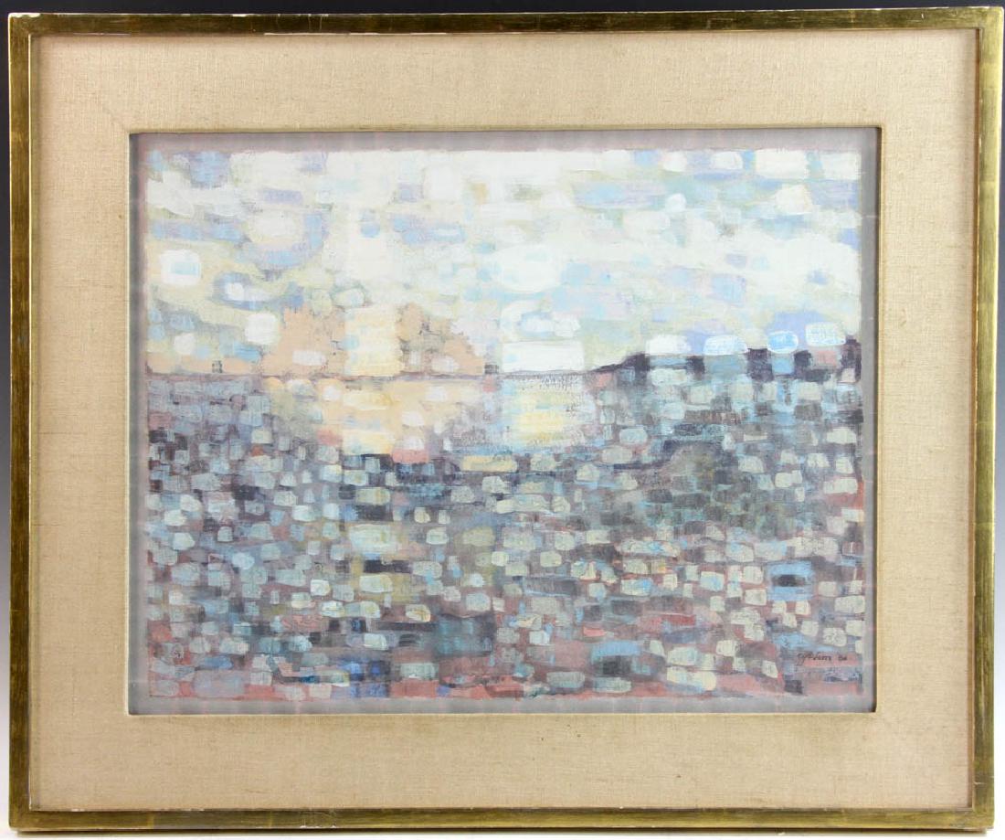 Carl Gustaf Nelson, Sailboat, Casein Paint (1 of 4)