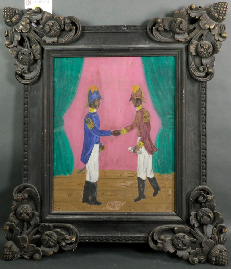 Haitian Painting Signed R. Richard (1 of 4)