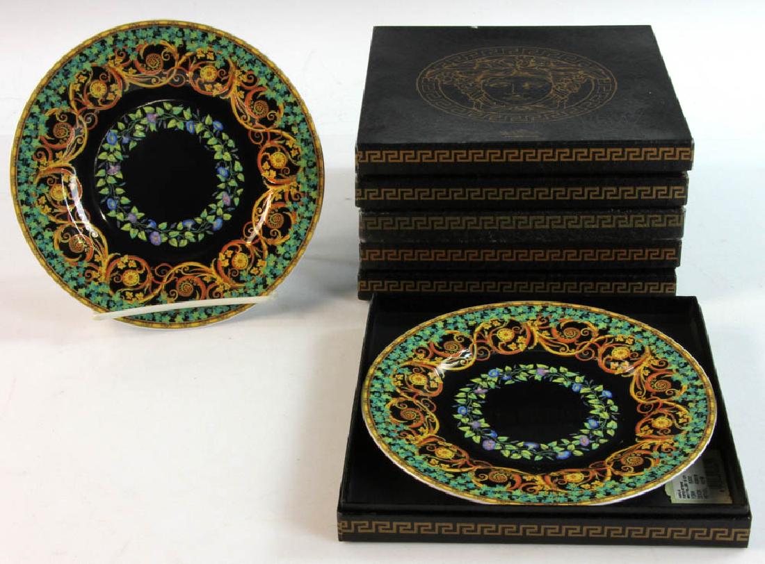 Set of Six Rosenthal Versace Plates (1 of 6)