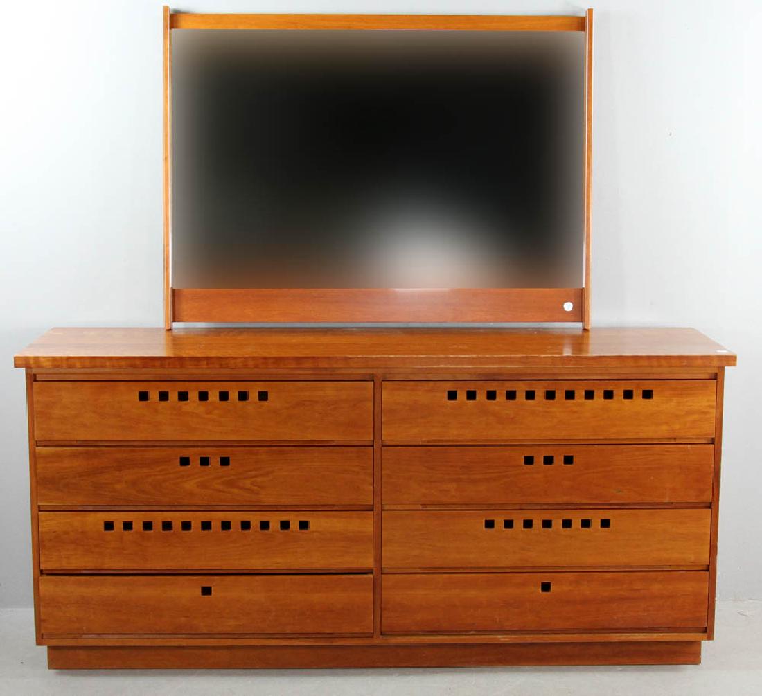 Mid Century Modern Double Dresser (1 of 4)