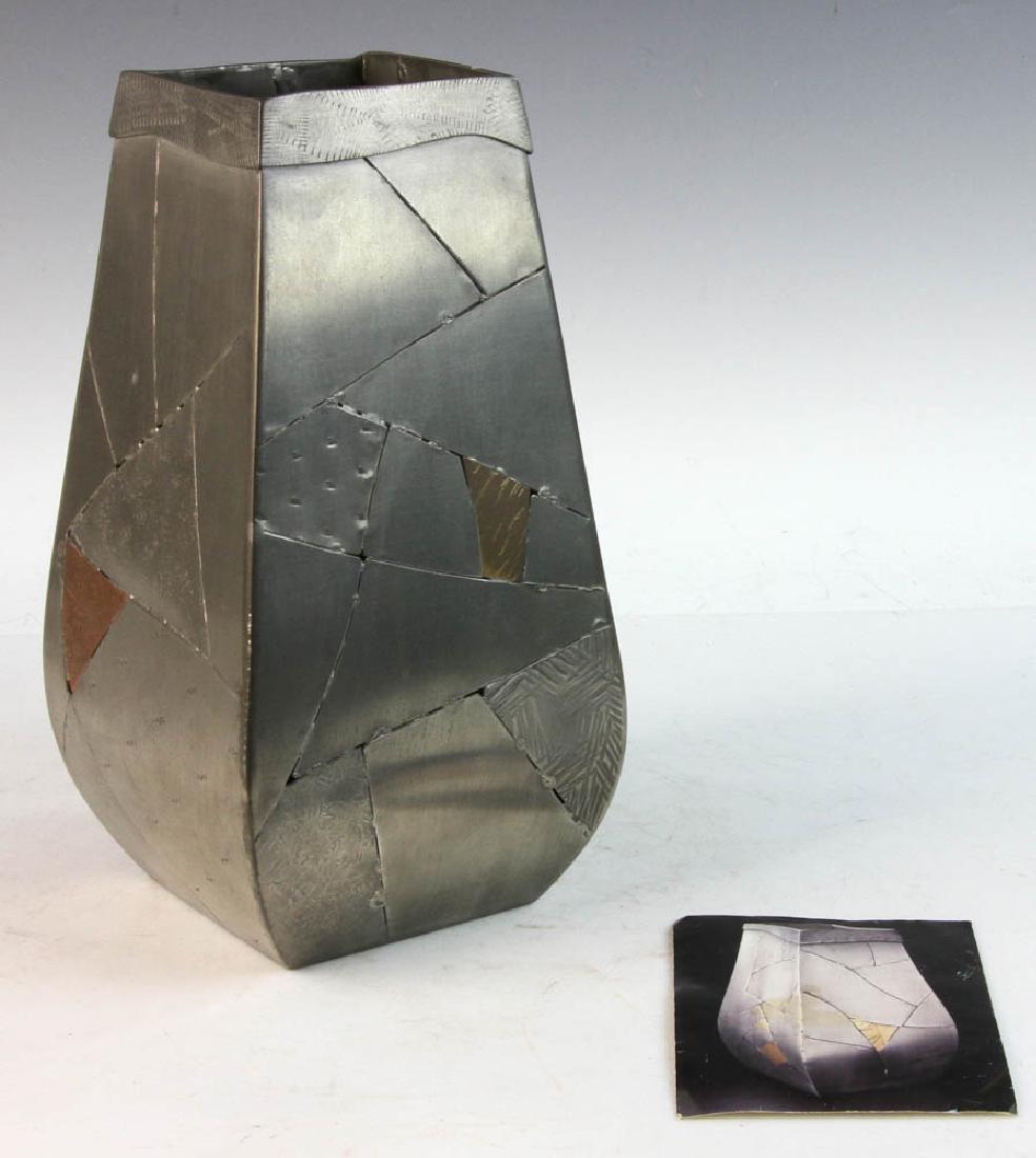 Jon Michael Route Mixed Metal Vase (1 of 8)