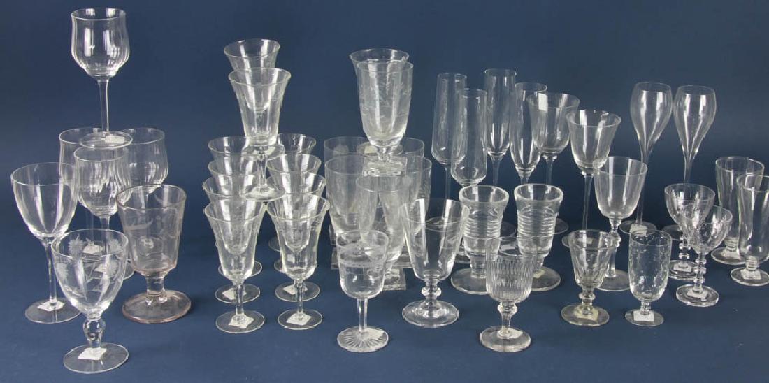 Colorless Glass Stemware (1 of 2)