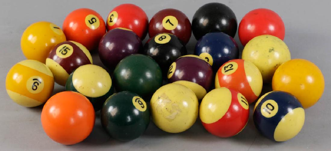 Group of Billiard Balls (1 of 3)