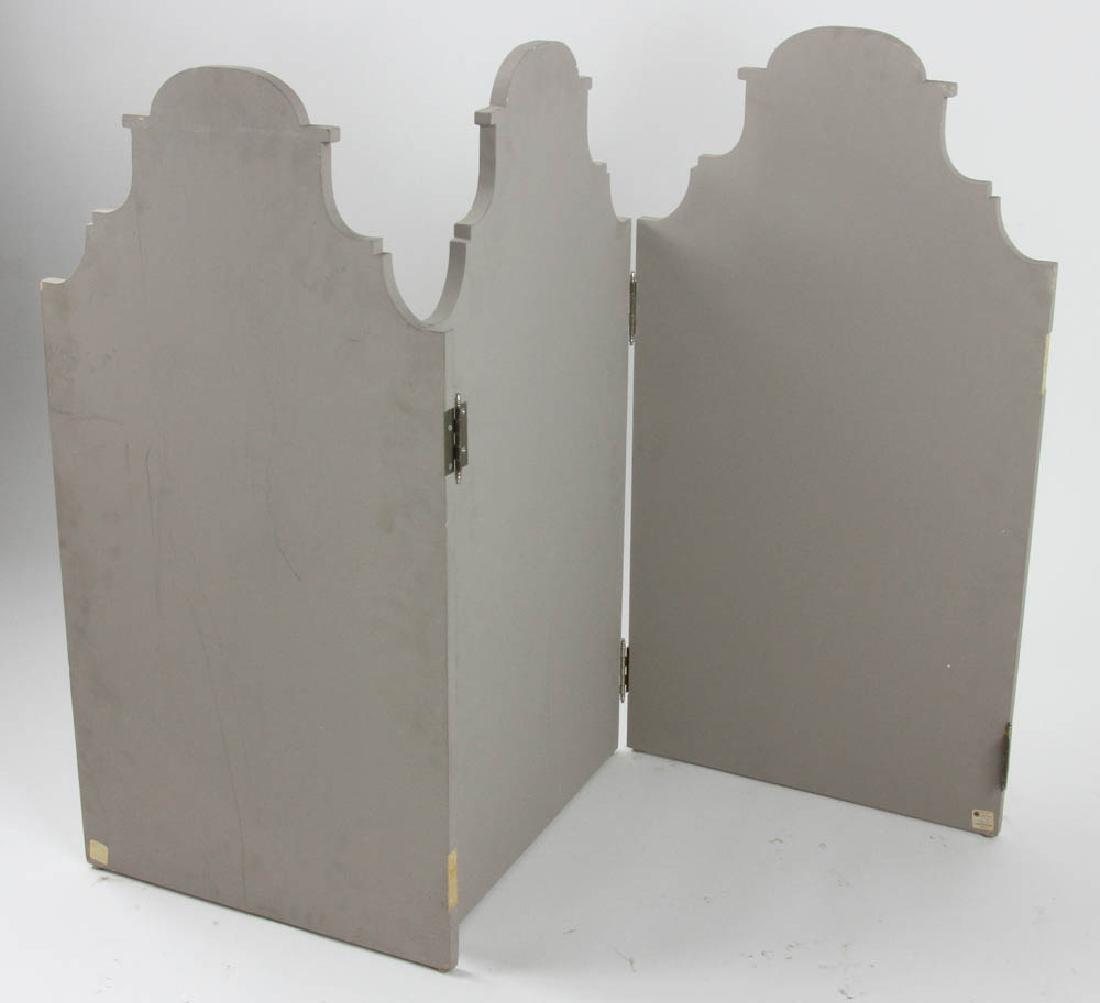 Three Piece Wooden Screen (1 of 3)