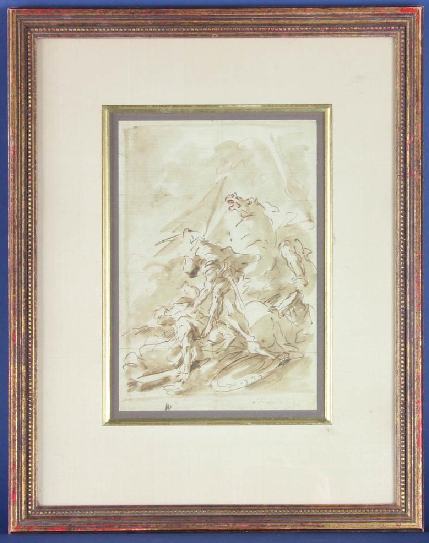 Battle Scene Print Marked Tiepolo (1 of 4)