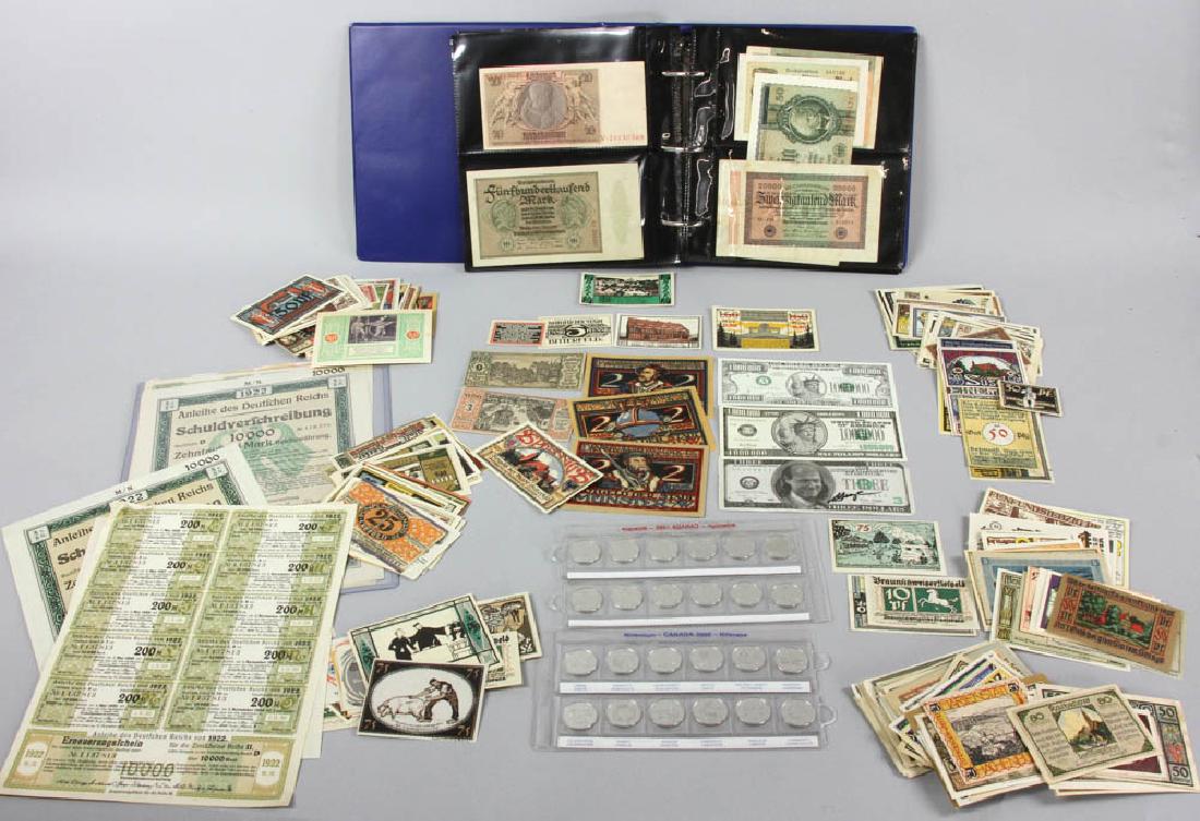 Lot of Old German Money and Some Coins (1 of 8)