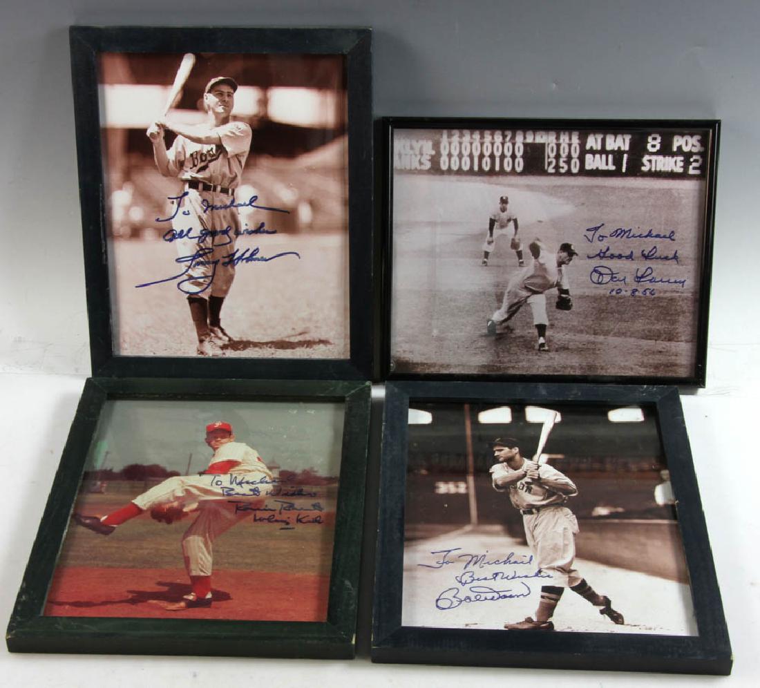 Don Larsen, Robin Roberts, Bob Doerr, Tommy Holmes (1 of 6)