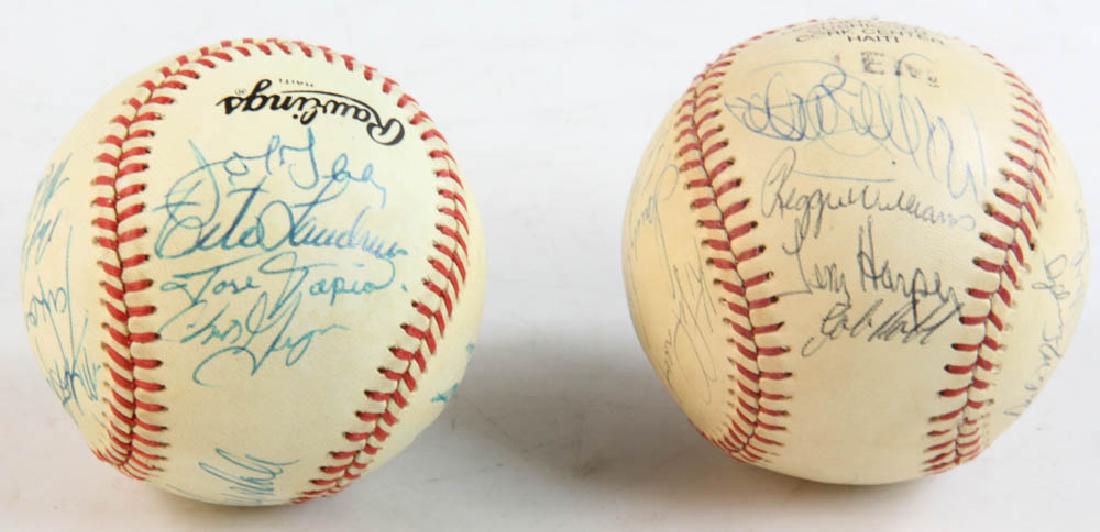 Two Signed LA Dodgers Baseballs (1 of 1)