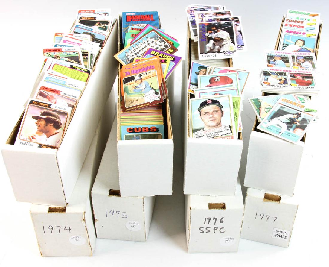 Collection of Topps 1970's Baseball Cards (1 of 5)