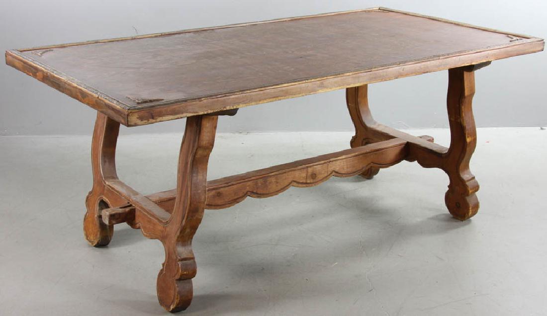 Spanish Colonial Ponderosa Pine Dining Table (1 of 5)