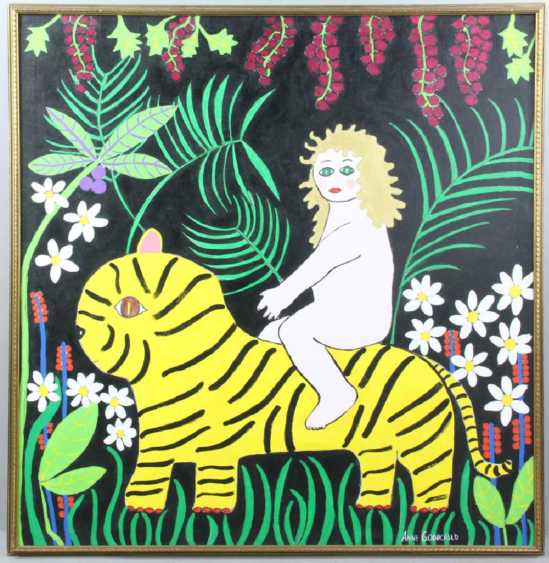 Anne Goodchild, Girl Riding Tiger (1 of 5)