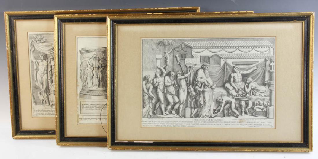 Three 18/19thC Engravings (1 of 10)
