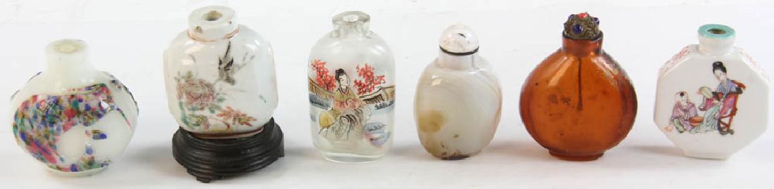 Group of Six Chinese Snuff Bottles (1 of 6)