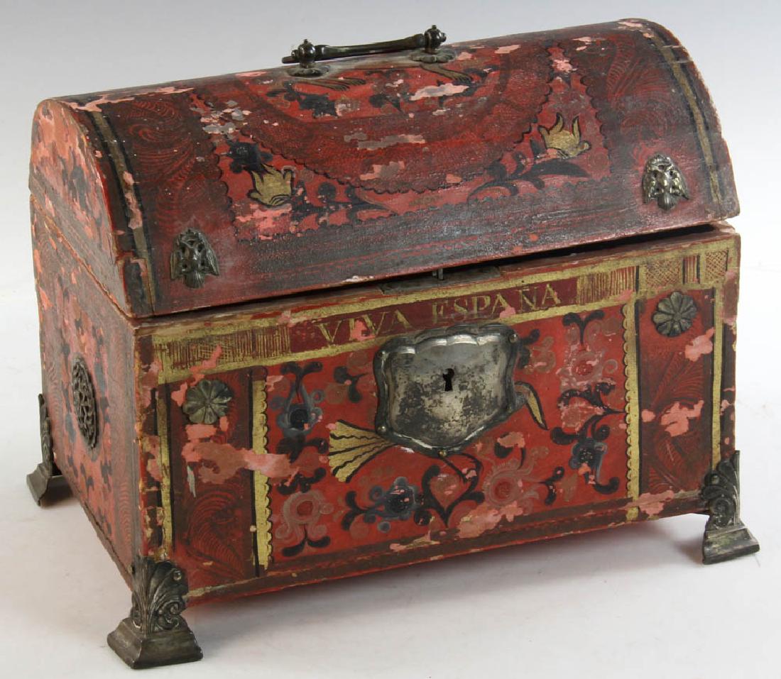 18th Century Spanish Colonial Box (1 of 7)