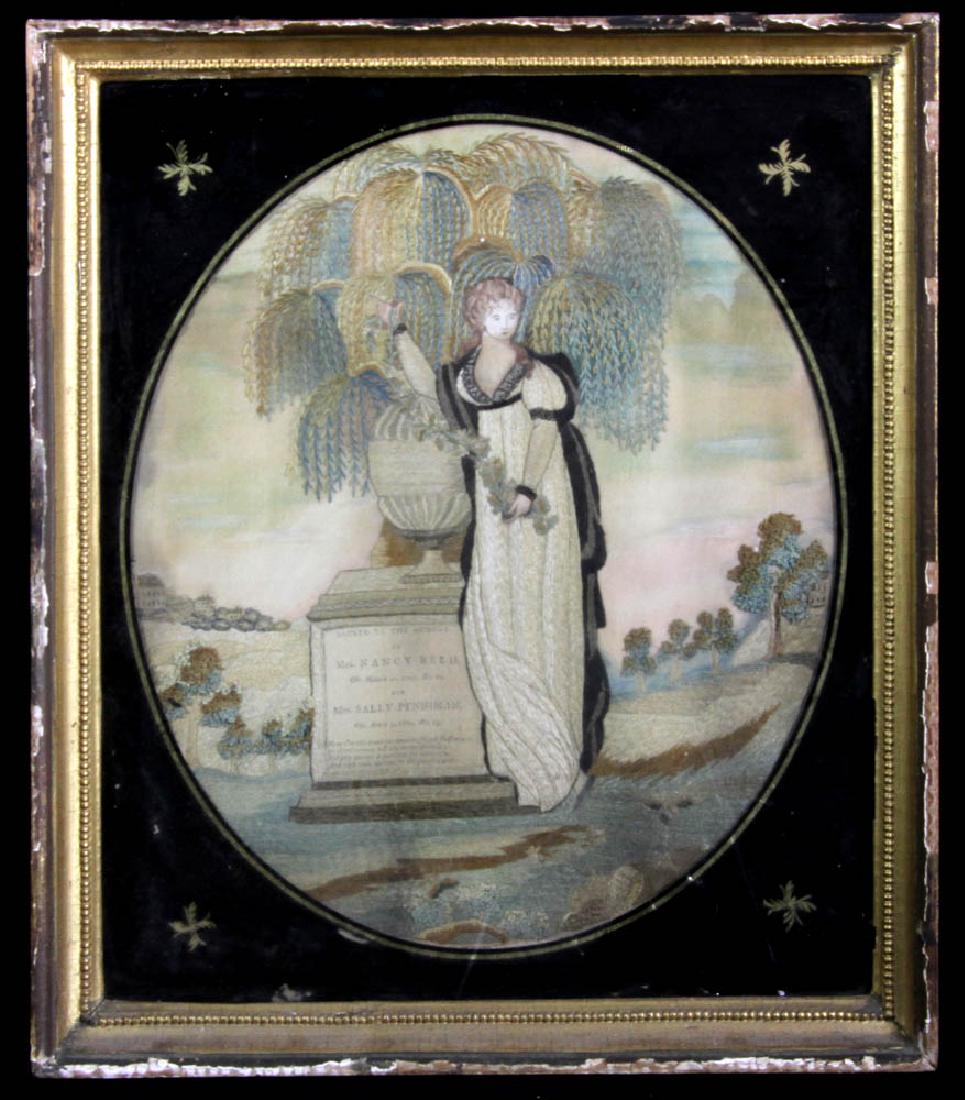 Early American Framed Needlework (1 of 4)