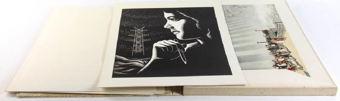 Portfolio of Asian Woodblock Paintings (1 of 4)