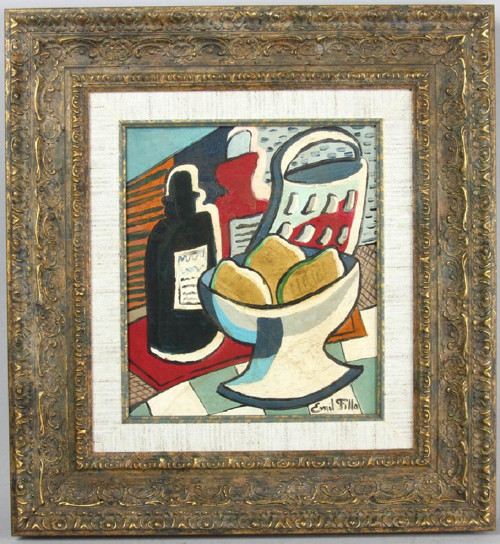 Attr to Emil Filla, Still Life, Oil on Canvas (1 of 5)