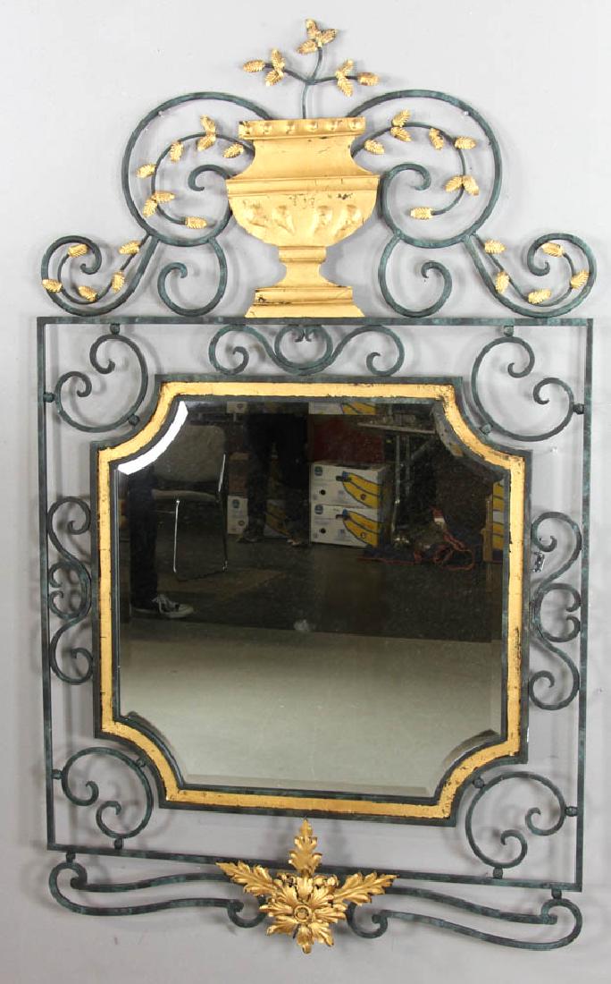 Continental Style Wrought Iron Mirror (1 of 4)