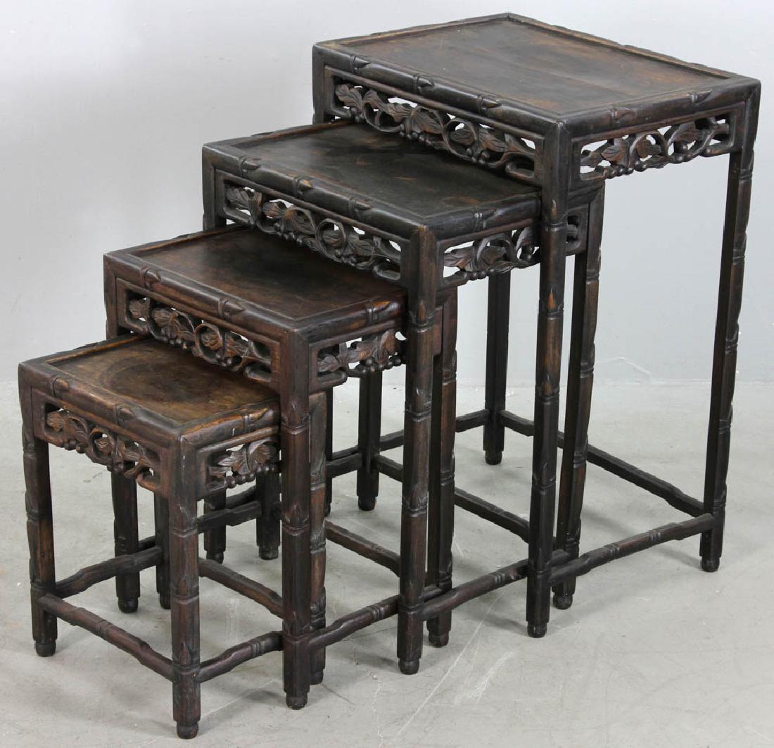 19thC Chinese Nesting Tables (1 of 8)