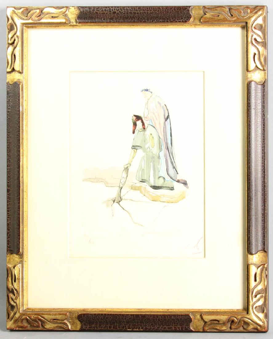 Salvador Dali Signed and Editioned Print (1 of 3)