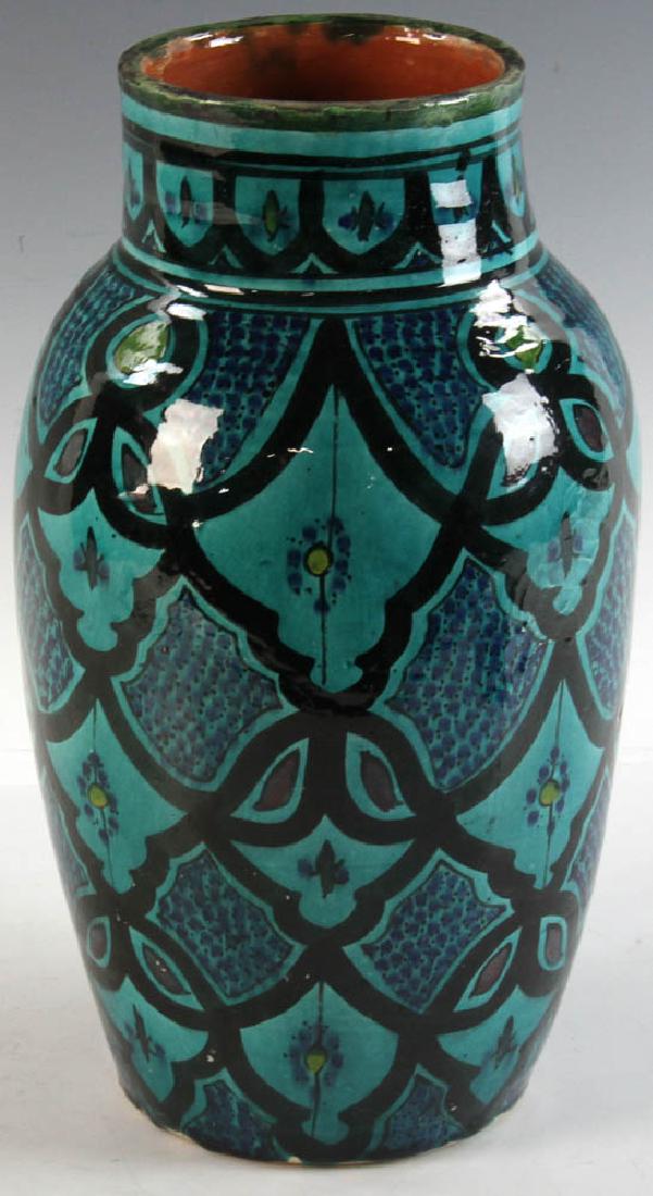 Fine Antique Persian Glazed Pottery Vase (1 of 3)