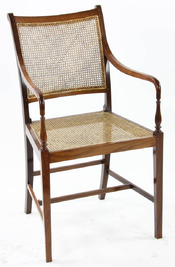 Anglo-Indian Rosewood Armchair (1 of 7)