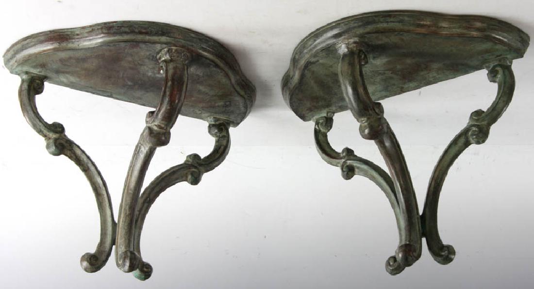 Continental Style Metal Wall Shelves (1 of 2)