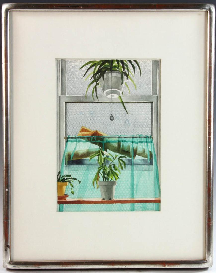 Nancy Hagin, Mosquito Netting, Watercolor (1 of 5)