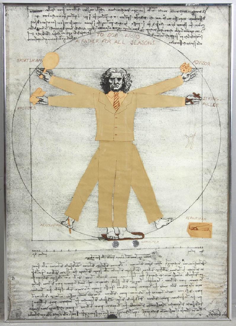 Father For All Seasons Litho Paper Collage (1 of 6)