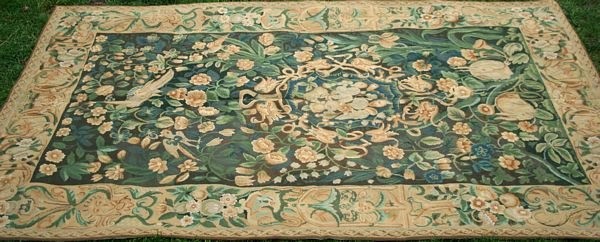 20th Century Needlepoint Rug, 5' x 8'