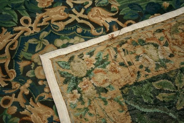 20th Century Needlepoint Rug, 5' x 8' - 2