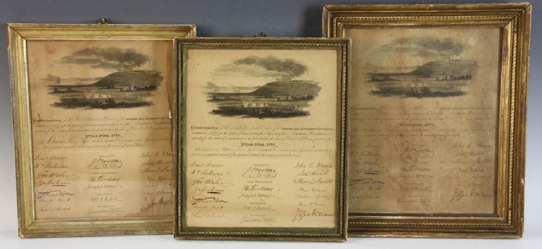 Bunker Hill Monument Assoc Certs of Induction (1 of 4)