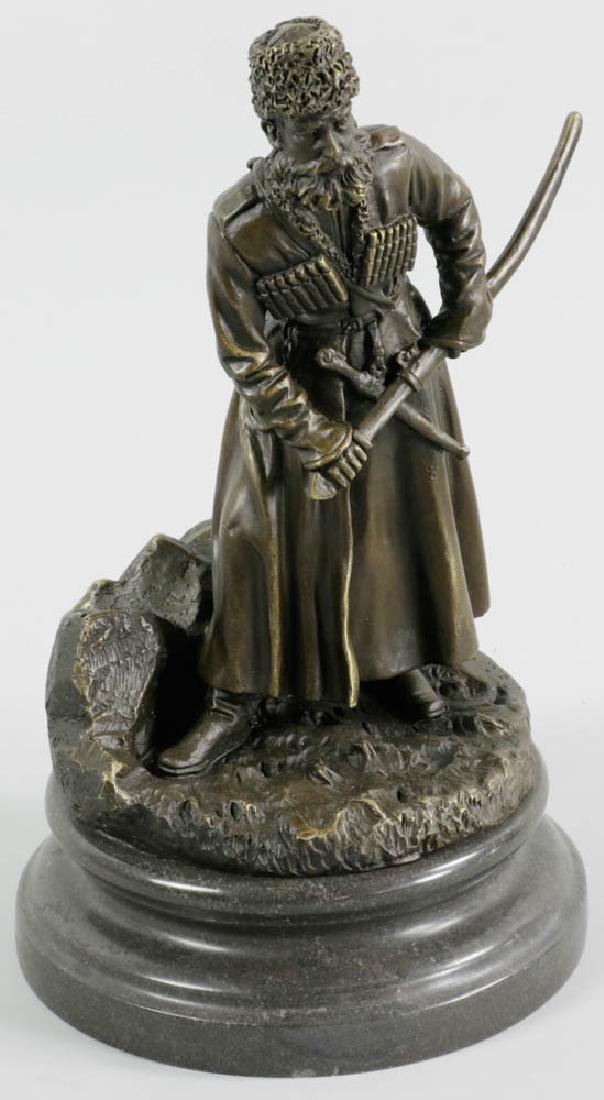 Grachev, Bronze Cossack with Dagger (1 of 7)
