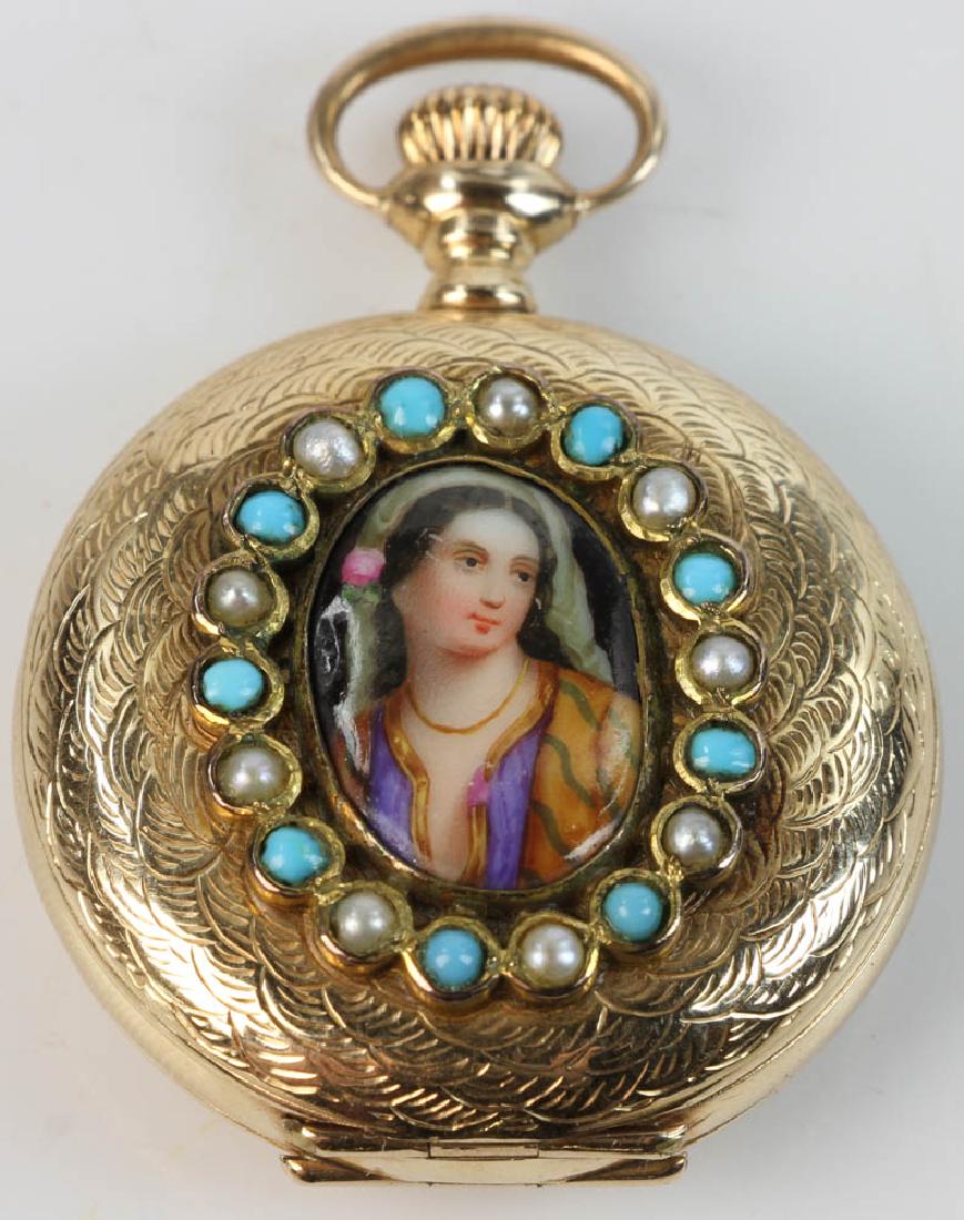 14k Yellow Gold Elgin Pocket Watch (1 of 5)