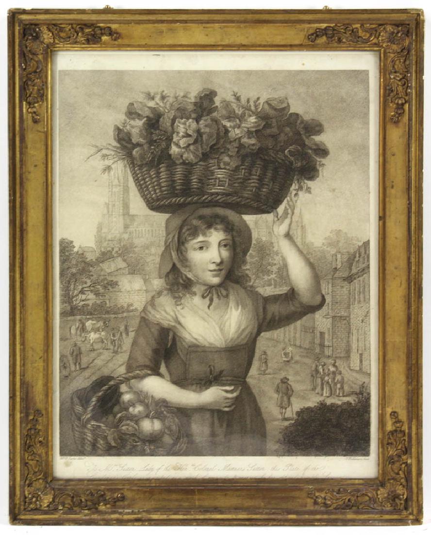 Ellen Carter The Gardener's Girl Circa 1810: Ellen Carter 'The Gardener's Girl', circa 1810. Provenance: Palm Beach, Florida Estate.