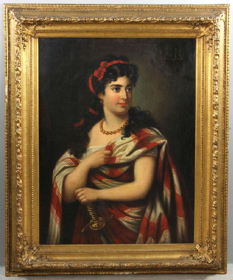 Friedrich von Kaulbach The Jewess Oil on Canvas (1 of 5)