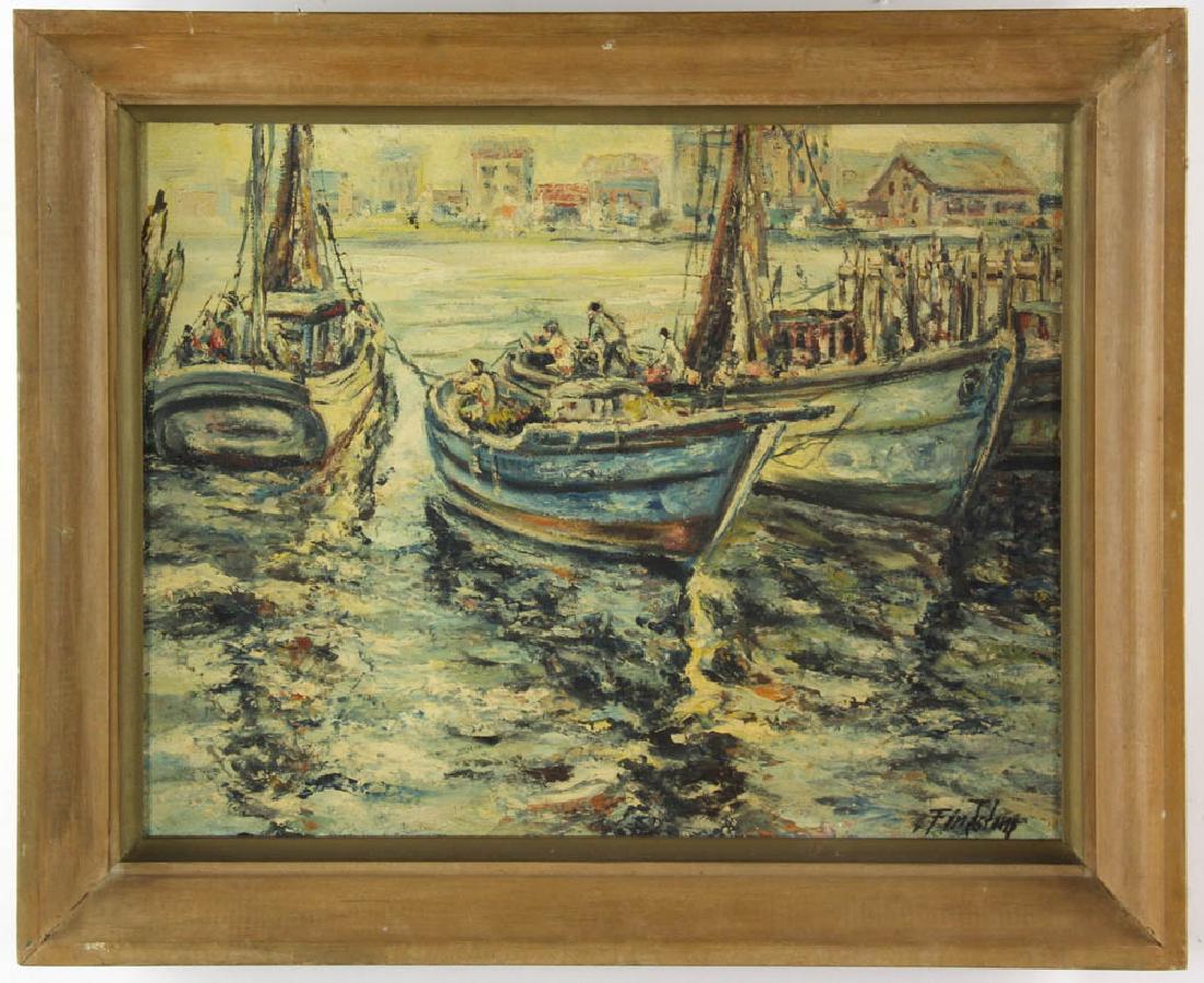 Isadore Firestone Oil on Panel (1 of 5)