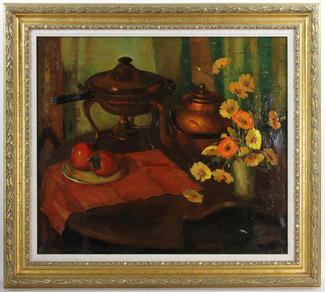 Nell Walker Signed, Still Life, Oil on Canvas (1 of 6)