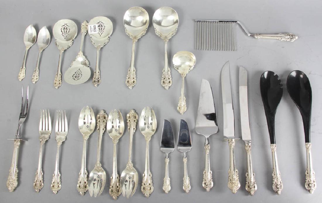 Wallace Sterling Silver Grand Baroque Serving Pieces (1 of 6)