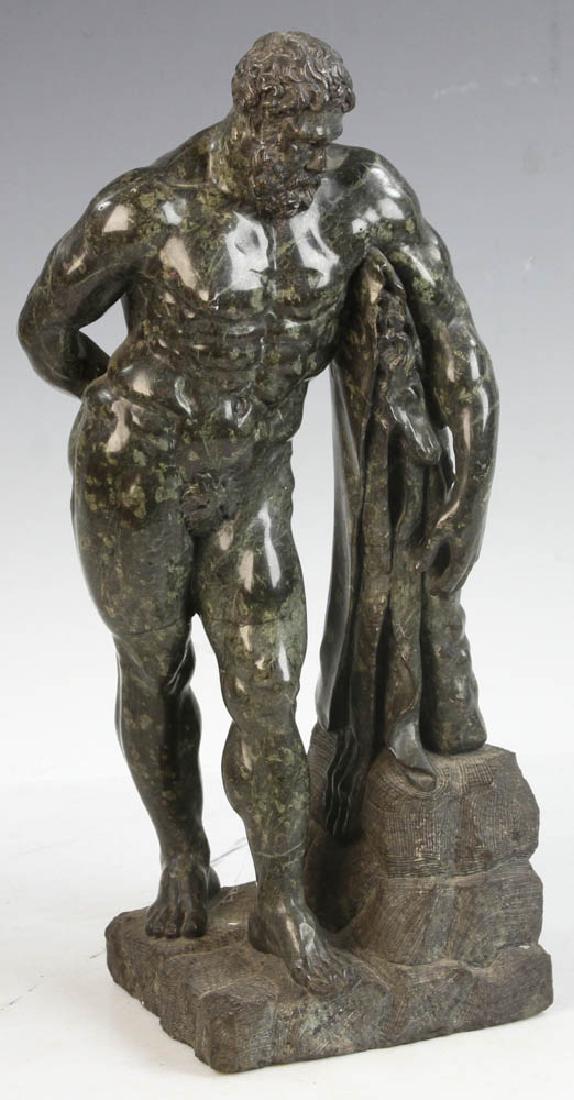 19thC Italian Grand Tour Marble Statue Hercules (1 of 8)