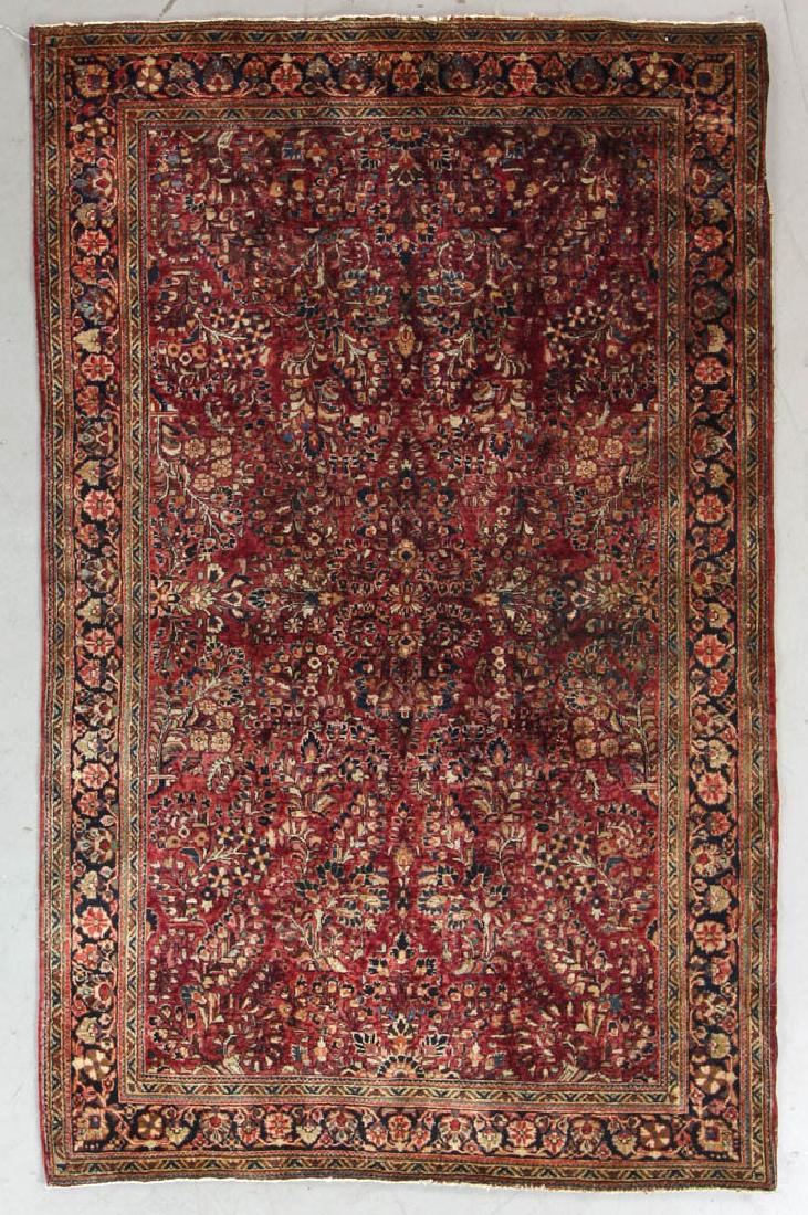 Antique Persian Sarouk Rug (1 of 5)
