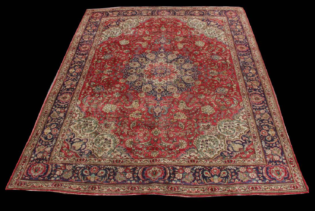 Semi Antique Persian Isphahan Rug (1 of 8)