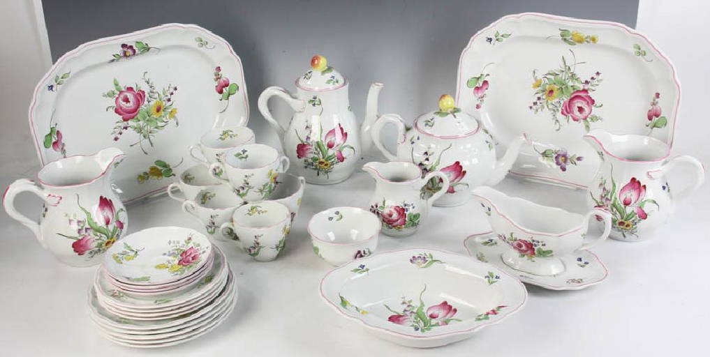 Collection Of Spode Marlborough Sprays China