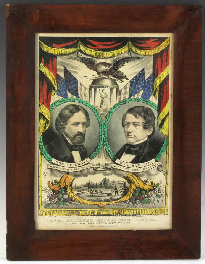 N. Currier Grand Republican Banner Print (1 of 6)