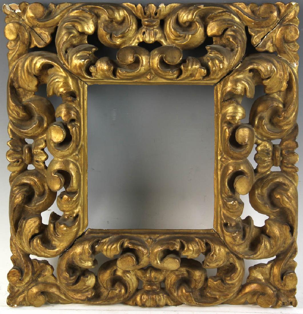 19thC Venetian Carved Frame (1 of 5)