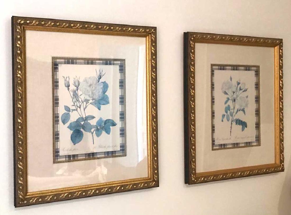 Pair of Custom Framed Botanical Prints (1 of 1)