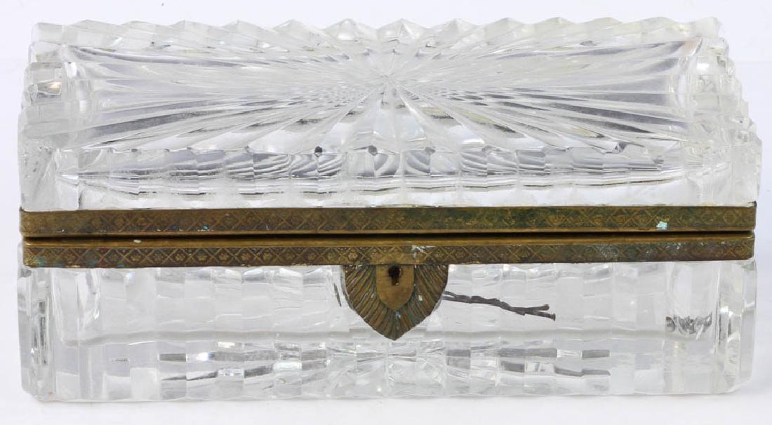 Antique French Crystal Box (1 of 7)