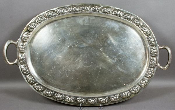 Six-piece Sterling Silver Tea Set, 188.6 ozt. - 7