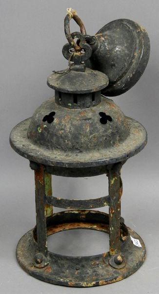 20th Century American Iron Lantern